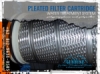 extream high flow pleated cartridge filter  medium